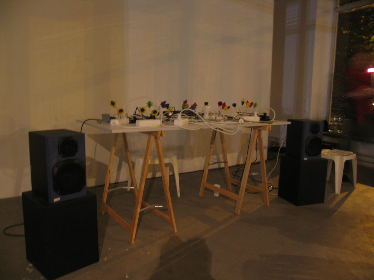 Photographic documentation of RYLLEGA Berlin (Audio-visual performance by Michael Vorfeld, 17 September 2008)
